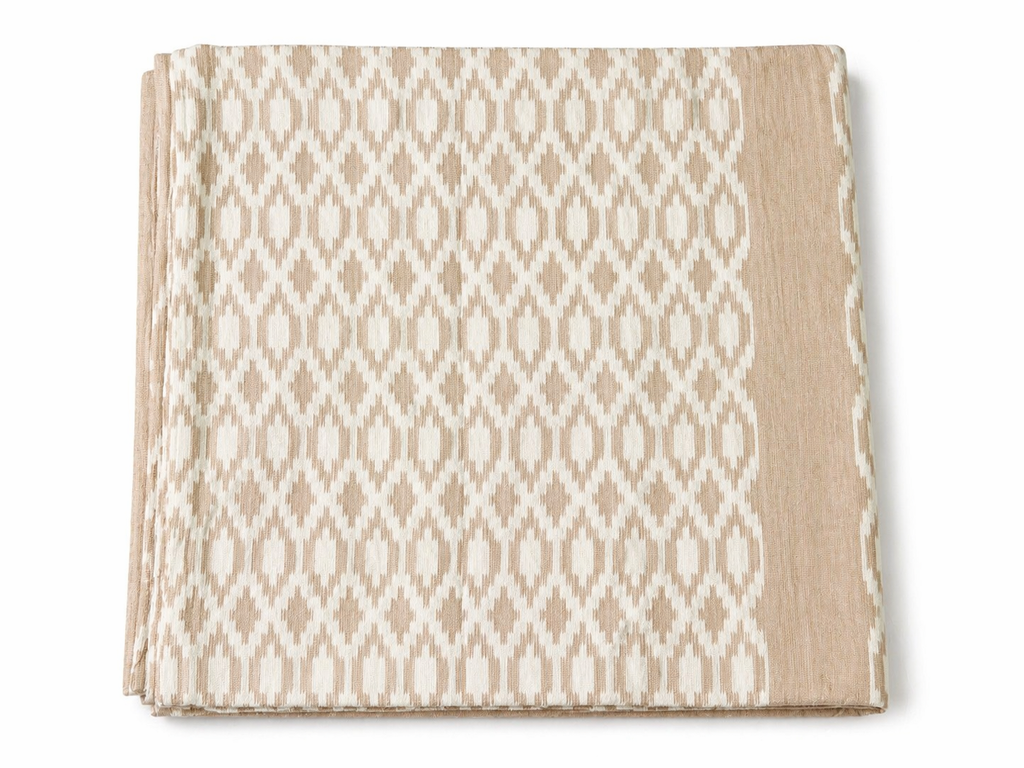 Sandy Handwoven Cotton Bed Cover