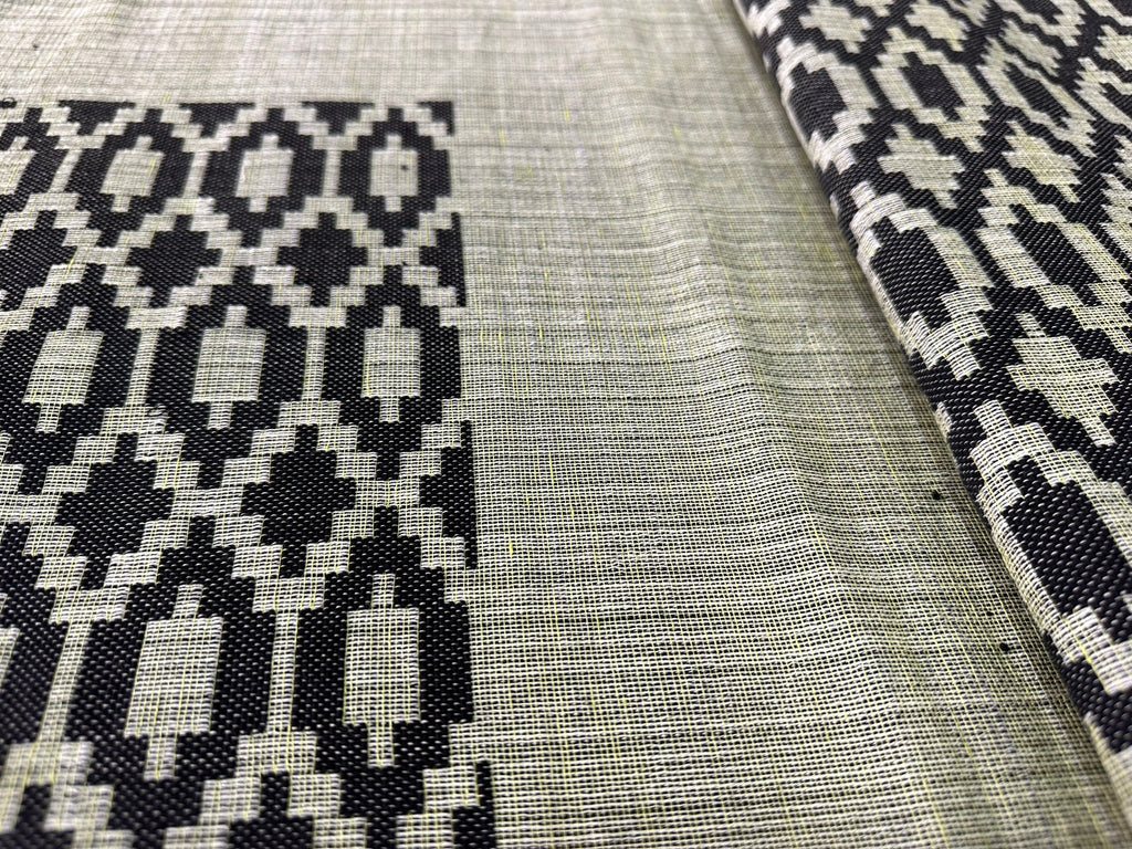 Black&Olive Cotton BedSpread