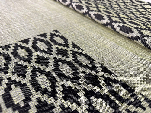 Black&Olive Cotton BedSpread