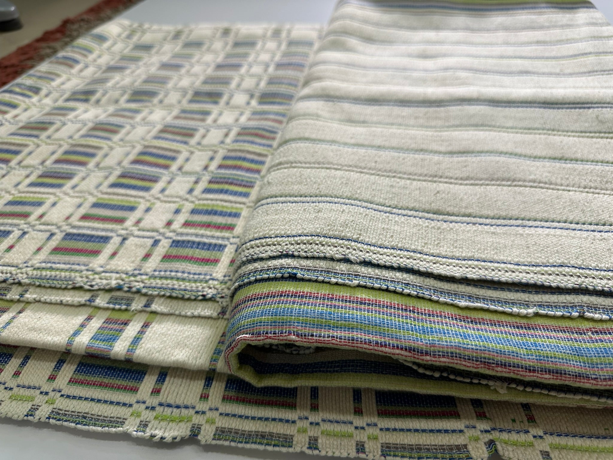 Multicolor Handwoven Bedspread