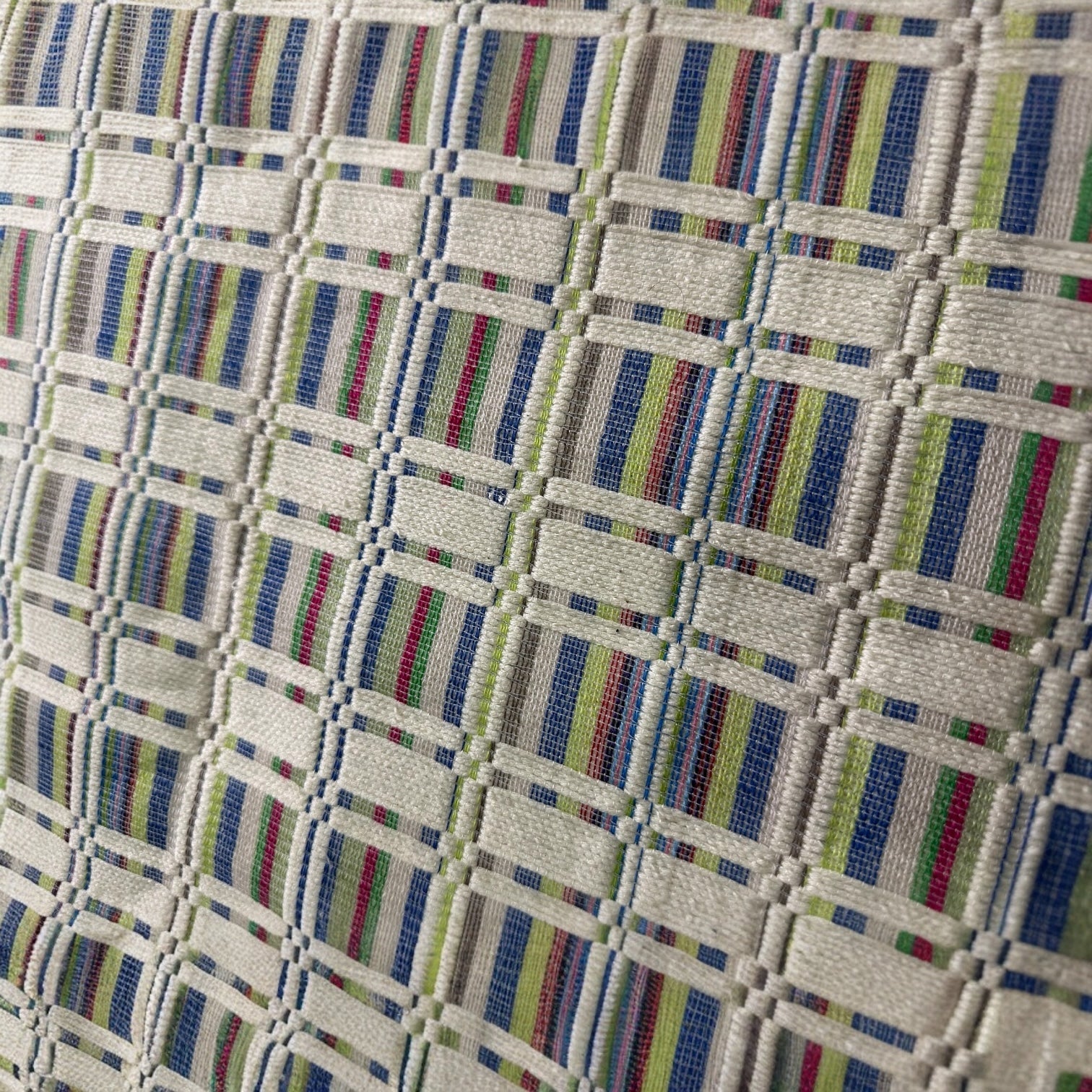 Multicolor Handwoven Bedspread