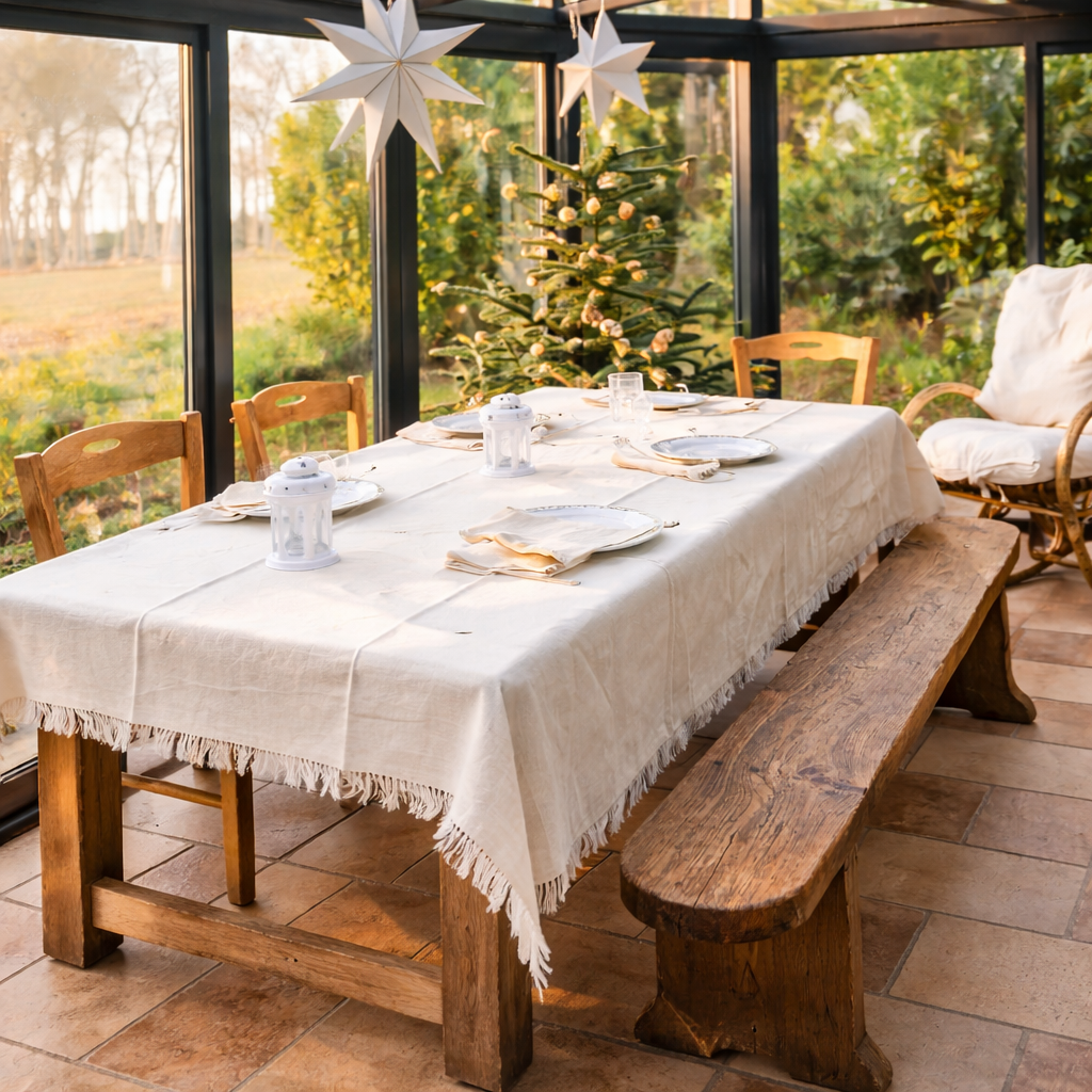Handmade Linen Tablecloths