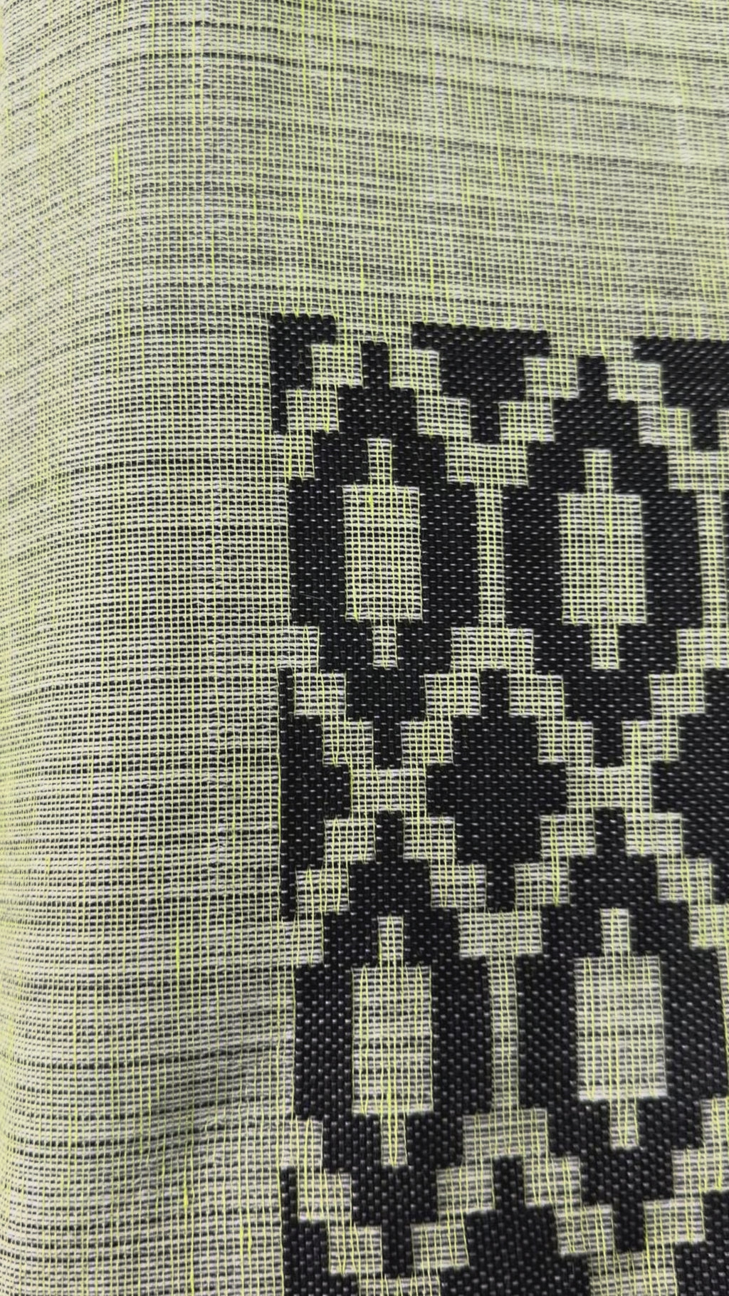 Black&Olive Cotton BedSpread