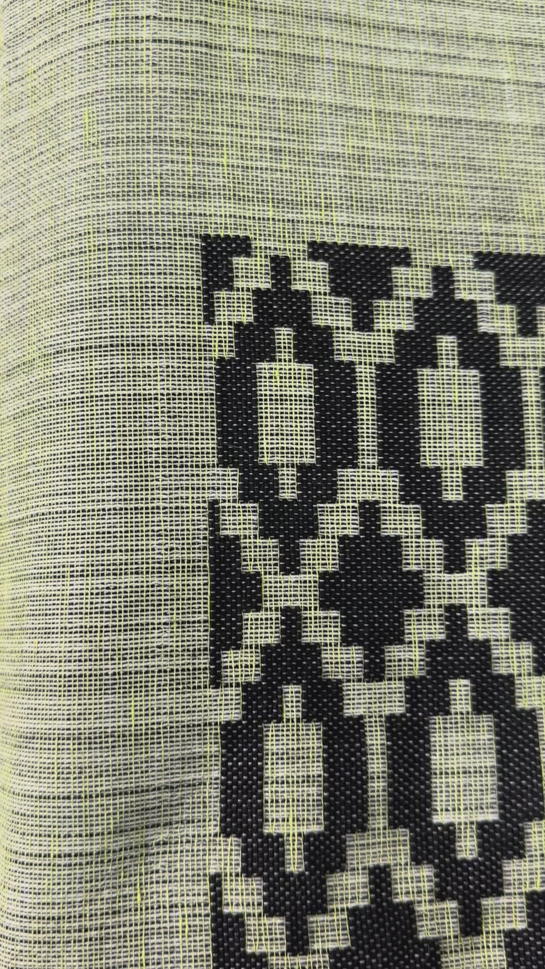 Black&Olive Cotton BedSpread